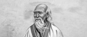 Portrait of Laozi, ancient Chinese sage